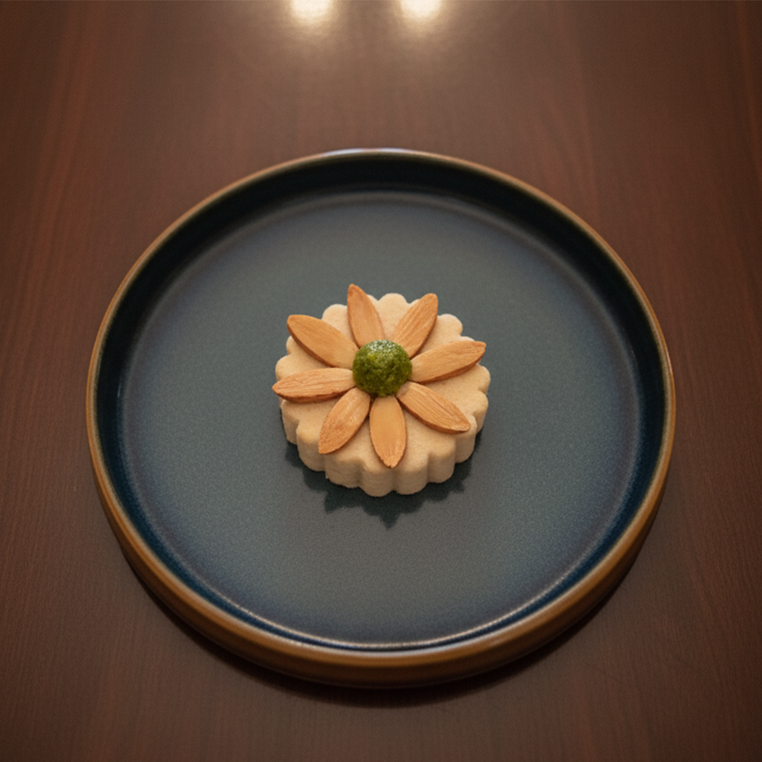 Baked Badam Kamalika