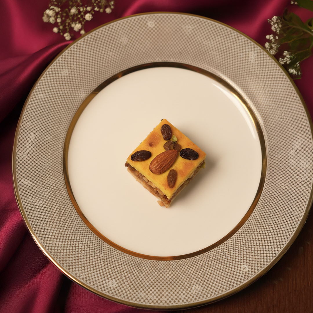 Shahi Kesar Badam Tabaq